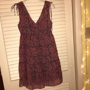 Semi-Sheer Dress with Slip
